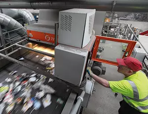 veolia sheffield Materials Recovery Facility