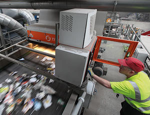 veolia sheffield Materials Recovery Facility